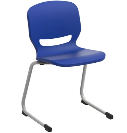 Žiacka stolička POLE s lyžinovou podnožou